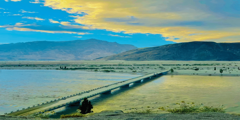 Travel photography moment